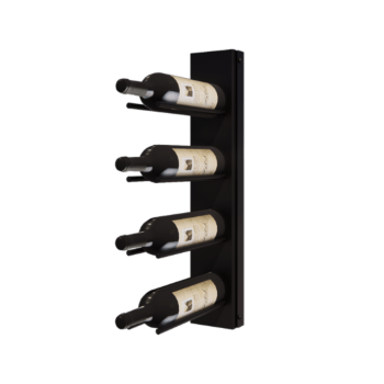 Stalen wijnrek - Puglia - 10,6 x 29 x 55 cm - RAL9005 mat (zwart)