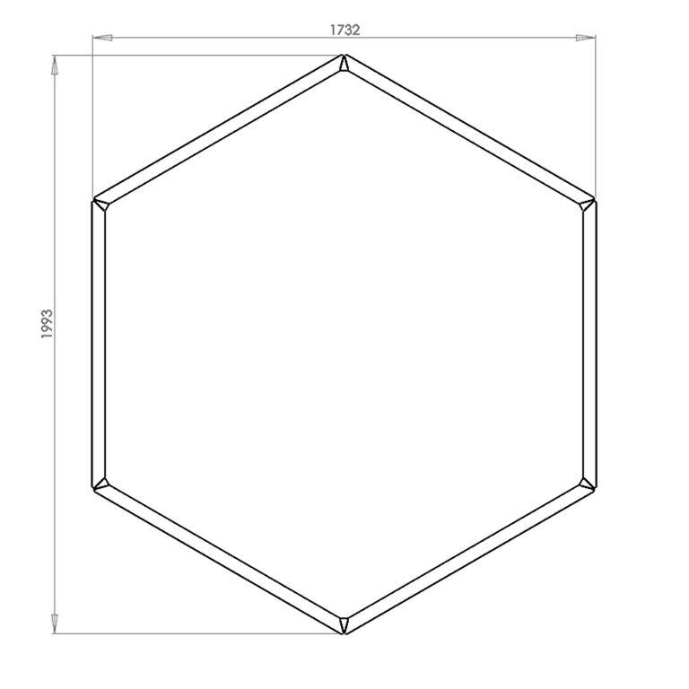 Gepoedercoat staal plantenbak Denver 100