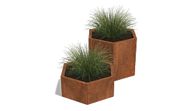 Cortenstaal plantenbak Denver special II 400