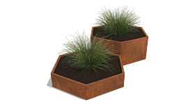 Cortenstaal plantenbak Denver special II 800
