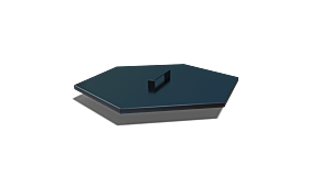 Deksel t.b.v. Iron Fire 750