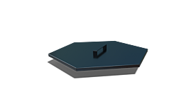 Deksel t.b.v. Iron Fire 1000