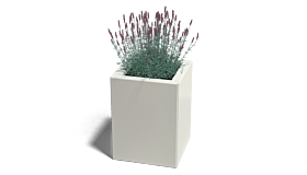 Gepoedercoat staal plantenbak Miami 300x300