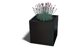 Gepoedercoat staal plantenbak Miami 700x700
