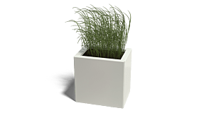 Gepoedercoat staal plantenbak Texas 300x400