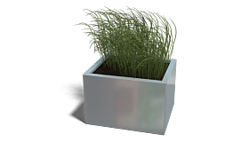 Verzinkt staal plantenbak Texas 500x600