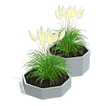 Verzinkt staal plantenbak Chicago special II 500