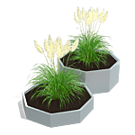 Verzinkt staal plantenbak Chicago special II 600