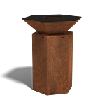 Iron Fire Premium Barbecue 750 Cortenstaal