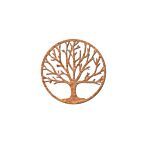 Cortenstaal wanddecoratie Tree