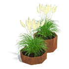 Cortenstaal plantenbak Chicago special II 400