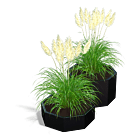 Gepoedercoat staal plantenbak Chicago special II 400