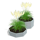 Verzinkt staal plantenbak Chicago special II 500