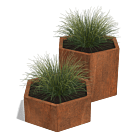 Cortenstaal plantenbak Denver special II 400