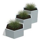 Verzinkt staal plantenbak Denver special III 500