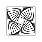 Metalen wanddecoratie Geometric Pattern 3.0