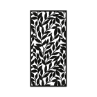 Metalen wanddecoratie Leaves