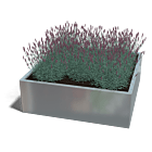 Verzinkt staal plantenbak Miami 1200x1200