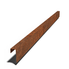 Cortenstaal overzetprofiel 150x60x50 (lengte 2400mm)