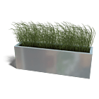 Verzinkt staal plantenbak Texas 300x1200