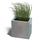 Verzinkt staal plantenbak Texas 300x400