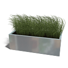 Verzinkt staal plantenbak Texas 500x1200