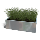 Verzinkt staal plantenbak Texas 600x1200