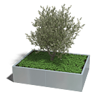 Verzinkt staal plantenbak Texas xxl 1600x1200
