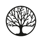 Metalen wanddecoratie Tree