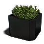 Gepoedercoat staal plantenbak Boston 700