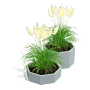 Verzinkt staal plantenbak Chicago special II 400