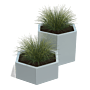Verzinkt staal plantenbak Denver special II 400