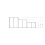 Gepoedercoat staal plantenbak Denver special III 600