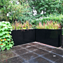 Gepoedercoat staal plantenbak Texas xxl 1600x400