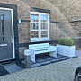 Gepoedercoat staal plantenbak Texas 400x1000