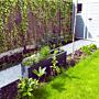 Gepoedercoat staal plantenbak Texas 300x1200
