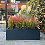 Gepoedercoat staal plantenbak Texas 400x1200