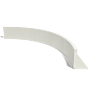 Gepoedercoat staal keerwand binnenbocht 1500x1500mm (hoogte 300mm)