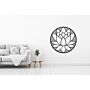 Metalen wanddecoratie Lotus Flower