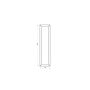 Gepoedercoat staal plantenbak Texas 300x1200