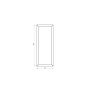 Gepoedercoat staal plantenbak Texas 400x1000