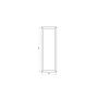Gepoedercoat staal plantenbak Texas 400x1200