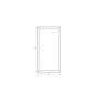 Gepoedercoat staal plantenbak Texas 600x1200