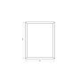 Gepoedercoat staal plantenbak Texas 800x1000