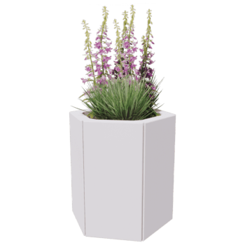 Gepoedercoat staal plantenbak Denver 20