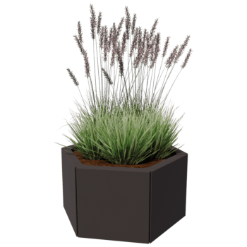 Gepoedercoat staal plantenbak Denver 30