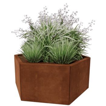 Cortenstaal plantenbak Denver 50