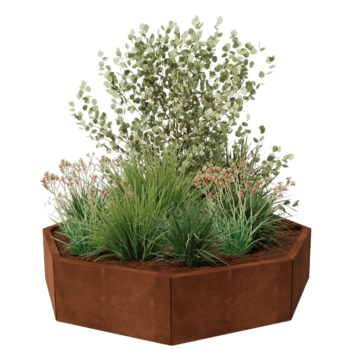 Cortenstaal plantenbak Chicago 60
