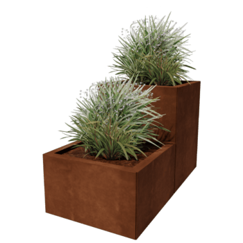 Cortenstaal plantenbak Miami special II 50