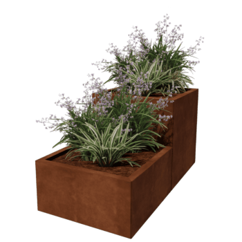 Cortenstaal plantenbak Miami special II 60
